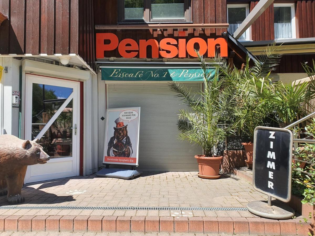 Numero1-Pension Und Cafe Rubeland Exterior photo